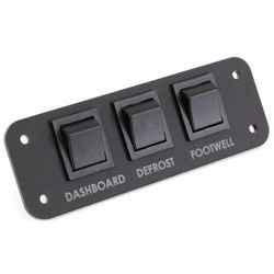 Ovládací panel topení