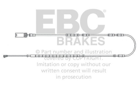 EFA130 - Snímač opotřebení brzdových destiček EBC Brakes