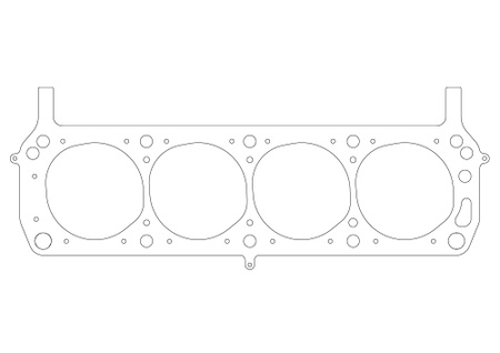Athena Těsnění hlavy FORD V8 SVO D.104,14 RIGHT TH.1MM im01