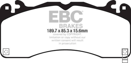 DP33040C - Sada brzdových destiček Série REDSTUFF EBC Brakes