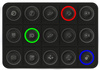 Klávesnice CAN Ecumaster - 15 kláves RGB