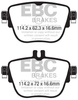 DPX2337 - Sada brzdových destiček Série ULTIMAX2 EBC Brakes