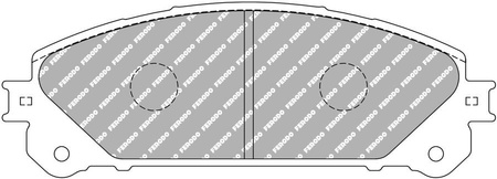 Přední brzdová destička Ferodo Racing DS2500 FCP4354H LEXUS NX _Z1 RX _L1 TOYOTA SIENNA _L3