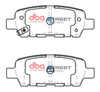 Zadní brzdové destičky DBA Brake Pads Street Series Ceramic - DB1509SS INFINITI FX35 FX45 NISSAN 350Z Elgrand E51 Murano Z50 Skyline V35 V35 Stagea M35 X-Trail