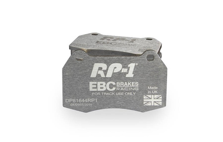 DP81644RP1 - Sada závodních brzdových destiček Série RP-1 Racing EBC Brakes