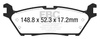DPX3037 - Sada brzdových destiček Série ULTIMAX2 EBC Brakes