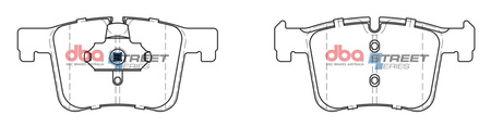 Přední brzdové destičky DBA Brake Pads Street Series Ceramic - DB2223SS BMW 1 Series F20 125 F21 120 xDrive F20 F21 2 F22 Coupe 220 225 228 230 F23 Convertible F22 3 F30 320 325 328 330 F31 F34 GT F30 F31 GT F34 4 F32 420 425 428 430 F33 F36 Gran F32 F33
