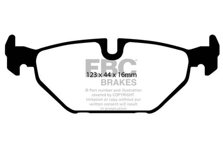 DP1405 - Sada brzdových destiček Série ULTIMAX2 EBC Brakes