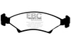 DP1001 - Sada brzdových destiček Série ULTIMAX2 EBC Brakes