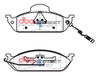 Přední brzdové destičky DBA Brake Pads Street Series Ceramic - DB1406SS MERCEDES-BENZ M-Class W163 ML230 ML270 ML320 ML430
