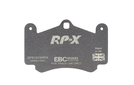 DP81515RPX - Sada závodních brzdových destiček Série RP-X Racing EBC Brakes