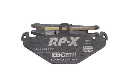 DP8885/2RPX - Sada závodních brzdových destiček Série RP-X Racing EBC Brakes