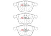 Přední brzdové destičky DBA Brake Pads Street Performance - DB2176SP FORD Aust NZ Focus Mk2 MAZDA 3 BK BL OPEL Signum Vectra SAAB 9-3 VAUXHALL VOLVO C70 T5 S40 V40 Cross Country D2 D3 D4 T3 T4 Mk2 V50