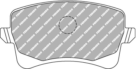 Zadní brzdová destička Ferodo Racing DS2500 FCP4050H AUDI A4 8K2 B8 Allroad 8KH Avant 8K5 A5 Convertible 8F7 A6 4G5 C7 4GD A7 Sportback 4GA 4GF Q5 PORSCHE MACAN 95B,
