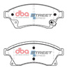 Přední brzdové destičky DBA Brake Pads Street Series Ceramic - DB1989SS CHEVROLET Aveo Cruze J300 OPEL Astra J VAUXHALL