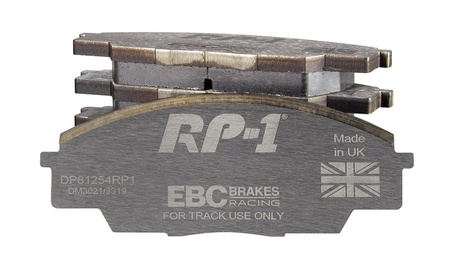 DP81254RP1 - Sada závodních brzdových destiček Série RP-1 Racing EBC Brakes