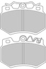 Přední brzdová destička Ferodo Racing DS2500 FCP434H CITROEN AX C15 Visa ZX PEUGEOT 106 205 305 309 309 10C 10A 3C 3A 