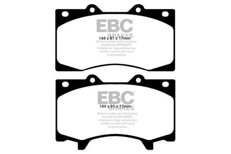 DPX2125 - Sada brzdových destiček Série ULTIMAX2 EBC Brakes