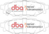 Zadní brzdové destičky DBA Brake Pads Xtreme Performance Hawk HB557x.545 - DB1803XP SUBARU BRZ Forester Impreza Legacy BL5 BLD BP5 BPD BRD Outback XV TOYOTA GT86