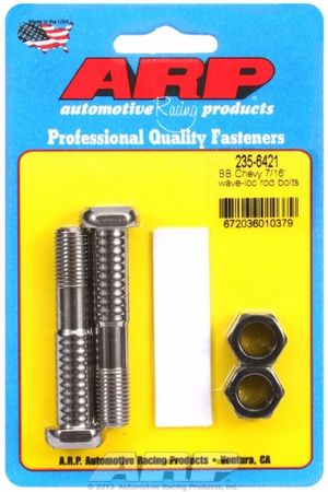 Šrouby spojovací tyče ARP 235-6421 "BB Chevy 7/16"" wave-loc rod bolts" Chevrolet Big Block