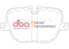 Zadní brzdové destičky DBA Brake Pads Xtreme Performance - DB2207XP LAND ROVER Range L322 Sport L320