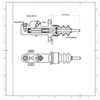 Hydraulický ruční RRS Horizontální / Vertikální (drift) + PUMP