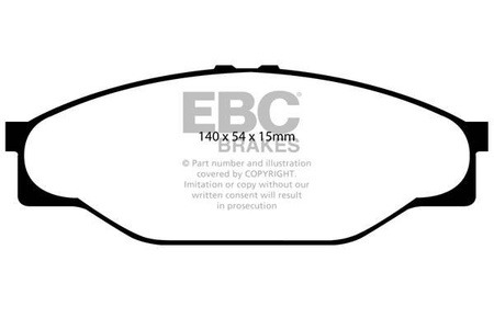 DP787 - Sada brzdových destiček Série ULTIMAX2 EBC Brakes