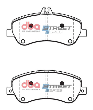 Přední brzdové destičky DBA Brake Pads Street Series Ceramic - DB2213SS MERCEDES-BENZ GLK-Class X204 GLK200 GLK220 GLK250 GLK280 GLK300 GLK320 GLK350