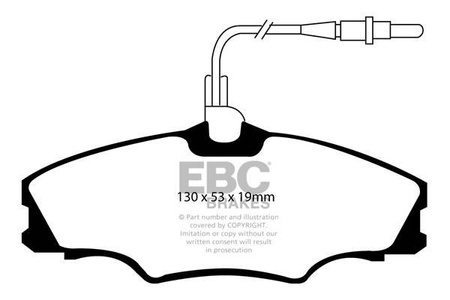 DP21049 - Sada brzdových destiček Série GREENSTUFF EBC Brakes