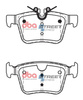 Zadní DBA brzdové destičky Street Series Ceramic - DB15059SS