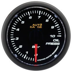 Auto Gauge Tlakoměr oleje - SMOKE