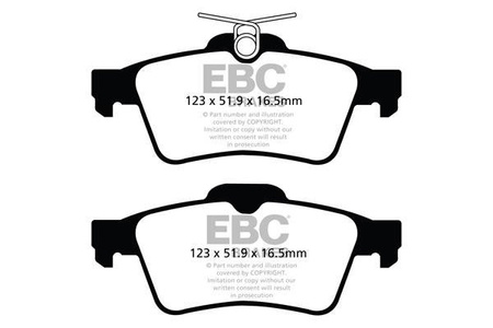 DPX2121 - Sada brzdových destiček Série ULTIMAX2 EBC Brakes