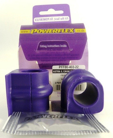 Tuleja Poliuretanowa Powerflex Vauxhall / Opel Calibra 2wd (1989-1997) -  PFF80-403-22 Nr na diagramie: 3
