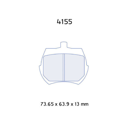 Brzdové destičky Carbone Lorraine RC6 - Mini 1000 (84-92)