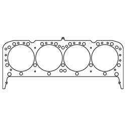 Těsnění hlavy Cometic HG SBC Gen1 18/23 degr 4.200" MLS .040"