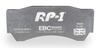 DP8063RP1 - Sada závodních brzdových destiček Série RP-1 Racing EBC Brakes
