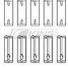 Obal hlavního ložiska King MAZDA B6, B6-T, ZM, B3, B5 - MB5304XP