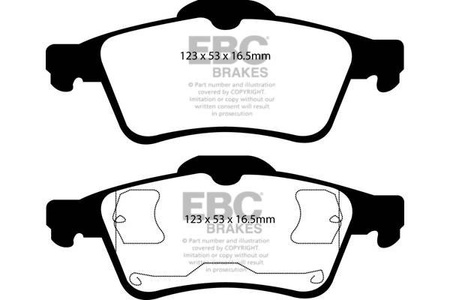 DP1354 - Sada brzdových destiček Série ULTIMAX2 EBC Brakes