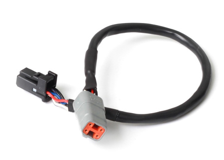 Haltech Elite CAN Cable DTM-4 - 8 pin Blk Tyco 300mm (12") - HT-130032