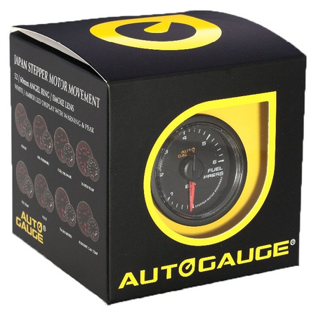 Auto Gauge Tlakoměr paliva - SMOKE