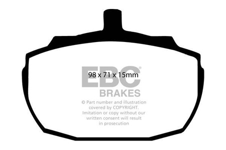 DP243 - Sada brzdových destiček Série ULTIMAX2 EBC Brakes