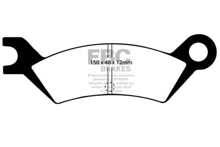 DP442 - Sada brzdových destiček Série ULTIMAX2 EBC Brakes