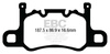 DP82207RP1 - Sada závodních brzdových destiček Série RP-1 Racing EBC Brakes