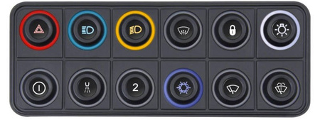 Klávesnice CAN Ecumaster - 12 kláves RGB
