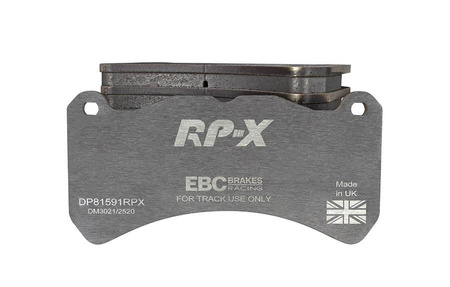DP81591RPX - Sada závodních brzdových destiček Série RP-X Racing EBC Brakes