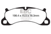 DP52144NDX - Sada brzdových destiček Série BLUESTUFF NDX EBC Brakes