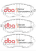 Přední brzdové destičky DBA Brake Pads Xtreme Performance ECE R90 certified Hawk HB432x.661 - DB1491XP SUBARU BRZ Forester SG5 Impreza Sport Legacy BL5 BLD BP5 BPD BRD Outback XV TOYOTA GT86