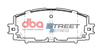 Přední brzdové destičky DBA Brake Pads Street Series Ceramic - DB1785SS DAIHATSU Charade TOYOTA Yaris XP90 KSP90 JT