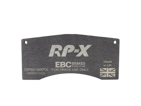 DP8016RPX - Sada závodních brzdových destiček Série RP-X Racing EBC Brakes
