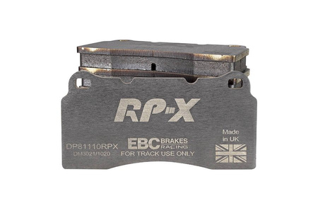 DP81110RPX - Sada závodních brzdových destiček Série RP-X Racing EBC Brakes